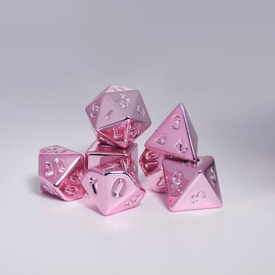 China For DND RPG MTG or other DND Table Games Unique Gem Story Custom Sexy Rainbow Engraved Magic Trick 20 Sided Large Polyhedral Dies for sale