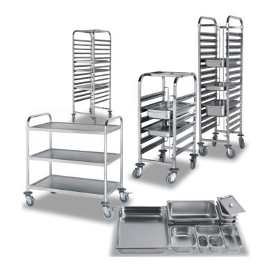 China Modern Desgin Kitchen Equipment Cooling Rack Bakery Cart Food Carts Stainless Steel Carts for sale