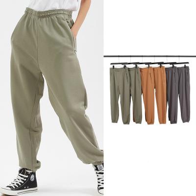 China French Terry Nylon Anti-pilling Harem Pants Cargo Customized Feeling Mens Fleece Women Jogging Thick Formal Shirts And Pants Jumpsuit for sale