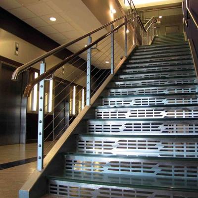 China Contemporary Wurth Tools Straight Glass Enclosure Wood Staircase For Interior Use Staircase for sale