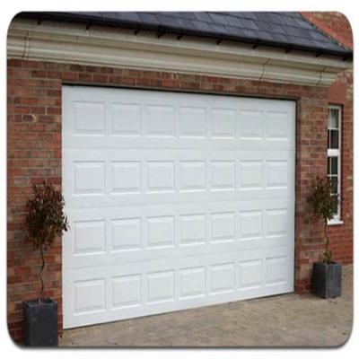 China Modern CE Approved Electric Overhead Garage Door Automatic Sectional Garage Door for sale