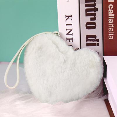 China Durable Custom Small Fur Mini Purses And Handbags Evening Party Women Ladies Clutch Bag for sale