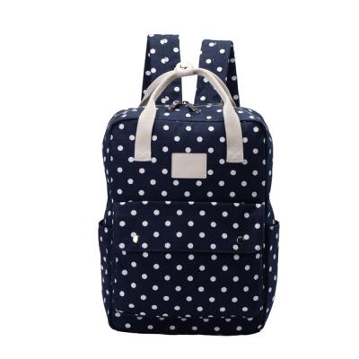 China Hot Sale Anti-theft Large Capacity Full All Over Print Women Girls Women Shopping Bags Backpack Wholesale for sale