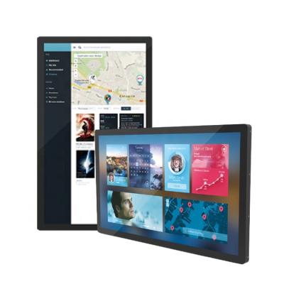 China 27 Inch LCD Player Screen Indoor Touch Screen Wall Adveriting Digital Signage for sale