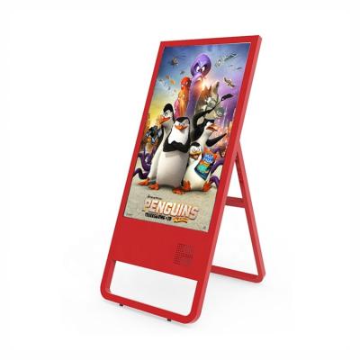 China Indoor Stylish Portable Advertising Display A Panel Digital Free Lockable Signage And Displays for sale