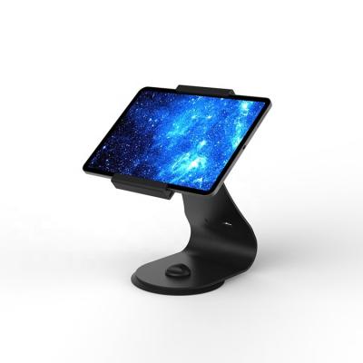 China Universal Countertop Tablet Holder Universal Adjustable Safety Rotating Tablet Stand For iPad for sale