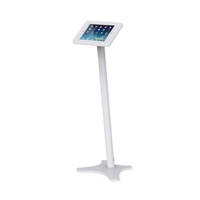 China Shop Security Display Lock Tablet Pole Floor Stand Custom Tablet Kiosk Advertising Stand For iPad for sale