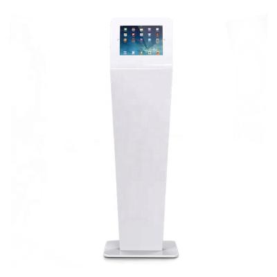 China Stores MAKEN Floor Stand Kiosk Exhibition Security iPad Stand Up Free Standing Kiosk for sale