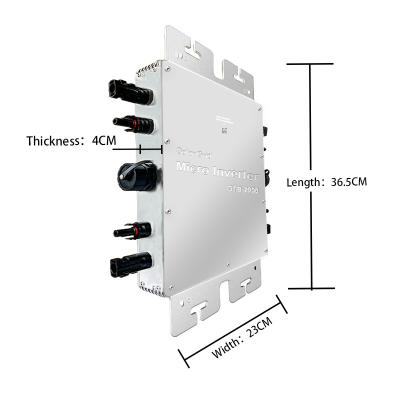 China 25 Kw Solar System Micro Invertees Solar Energy System For Home Micro Inverter 2Kw On-Grid Micro Inverter 3 Phase for sale