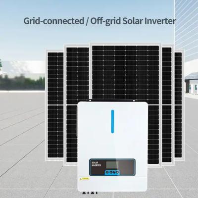 China The Industry Low Price 3Kva Hybrid Power Drive 1Kw 1.5Kw 3Kva Hybrid Solar Inverter 3Kw Solar Panel With Grid Tie Solar Inverter for sale