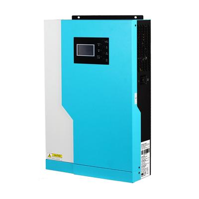 China Hot Sale 5500W Hybrid Solar Inverter 100A Mppt Charger 120V~500V Solar System For Home One Inverter for sale