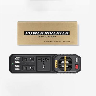 China High Quality 12V To 220V Inverter Car 200W Car Power Inverter 12V Dc To 110V Ac Converter 12V To 220V Car Power Inverter for sale