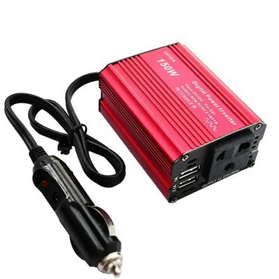 China Customizable Logo Car Power Inverter Car Power Inverter 150W Dc 12V/24V To Ac 220V Converter 12V To 220V Car Power Inverter for sale