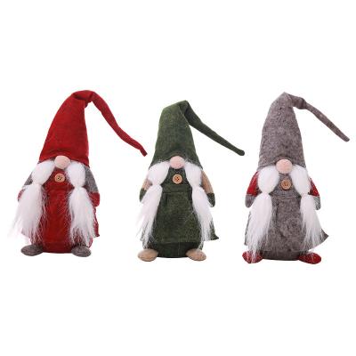 China Handmade Cloth Christmas Gnome Tomte Plush Doll For Christmas Decoration for sale