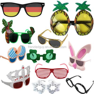 China Wholesale Plastic Funny Funky Crazy Party Glasses for sale