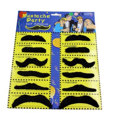 China Festival Decoration Funny Party Hot Selling Fake Mustache for sale