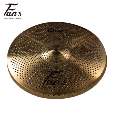 China FANS Low Volume High Quality Cymbals Listen Gold Gocymballden Hihat Series 14