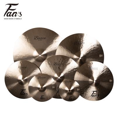 China B20 Professional Professional Material Cymbals Five-piece Cymbals Electric Drum Set Fans BASICE Cymbals for sale