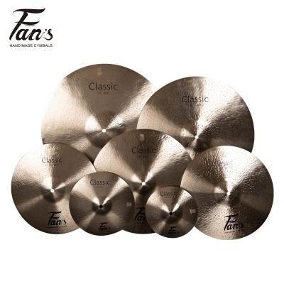 China B20 100% High Quality Handmade 5pcs Series Package Set CLASSIC DRUM FANS CLASSIC Cymbals for sale