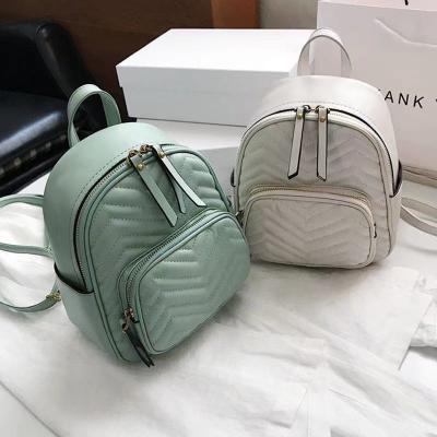 China Woman Backpack 2021 New Arrivals Small Backpack For Women Fashion Handbags Lady Purses for sale