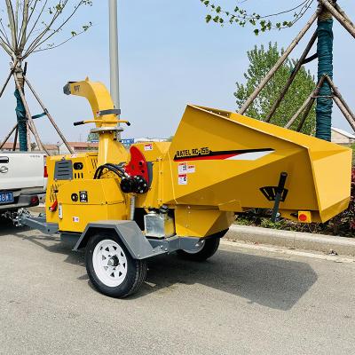 China 6 inch Biomass 20hp diesel engine forest/arborist brush chipper towable industrial branch chipper wood chipper for sale