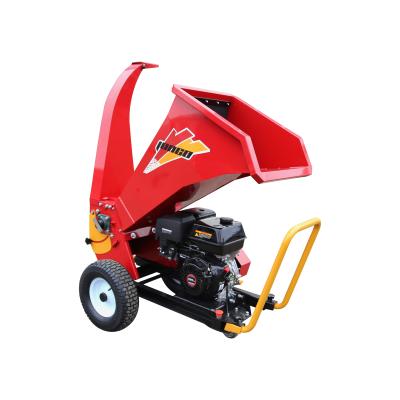 China Farms Forest Machinery Gasoline Drum Wood Chipper With CE Certificate for sale