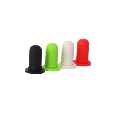 China cosmetic silicone nipple dropper parts customized main parts silicone dropper rubber teat - for sale