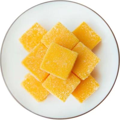 China Natural Hot Selling Mango Gummies Candy Jelly Fruit Mango Soft Jelly Popular Mango Candy Chewy Candy for sale