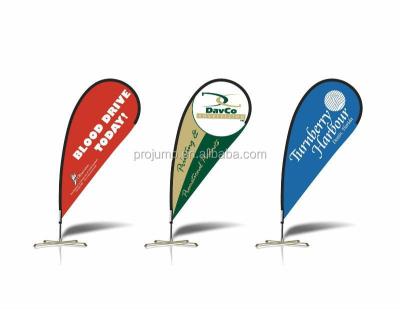 China Outdoor Advertising Teardrop FLYING Flag for sale