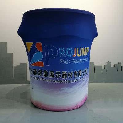 China Viable printed spandex trash can cover for sale