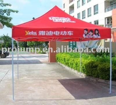 China 500D polyester or thick PVC pop up folding tent for sale