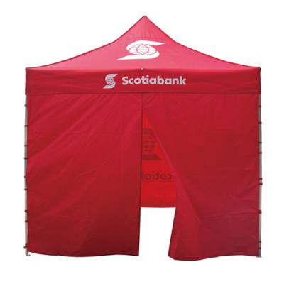 China 500D Polyester Portable Aluminum Folding Tent Or Thick PVC Mobile for sale