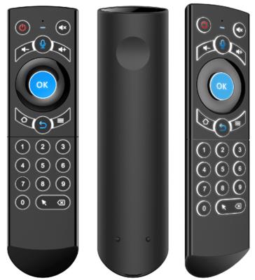 China New Quick Response Voice Remotes Smart Android TV Box Remote Control for sale