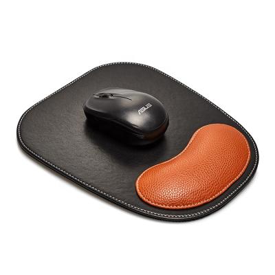 China Factory Direct Sale Fast Delivery Custom Leather Mouse Mat With Wrist Rest With Low Moq for sale