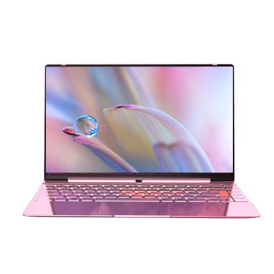 China No factory direct wholesale cheap laptop 14 inch portable small metal style ultra-thin laptop for sale