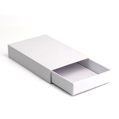 China Recycled Materials Drawer Boxes Customize Printing Cardboard Slip Box for sale