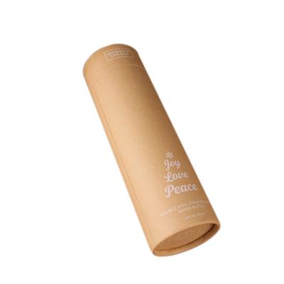 China Eco Friendly Recycled Materials Food Grade Cardboard Tube Packaging Kraft Paper Tea Box Packaging Mailing Tubes for sale