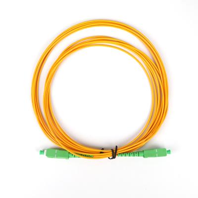 Cina Futong Optical Patch Cord Indoor Network Cable High Durable FTTH Fiber Optic SC/LC/ST/FC upc apc Patch Cord Cable in vendita