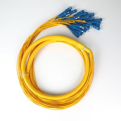 Cina Futong Fiber Optic Patch Cable fiber pigtail sm SC/LC/FC/ST Connector APC UPC Singlemode Multimode Pigtail Network Cable in vendita