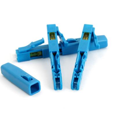 China Futong Fiber Optic Fast Connector New LC UPC SC UPC ST Field Fast Connector FTTH 2mm 3mm 0.9mm Blue Fiber Optic Fast Connector for sale