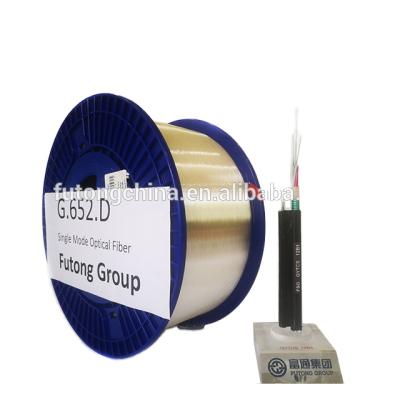 China GYXTC8S 2-24 Core Fig.8 Self-supporting Fiber Optic Cable en venta