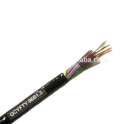 중국 2-48 Cores Micro Duct Fully dry Air Blowing Fiber Optic Cable GCYFTY non-metallic 판매용