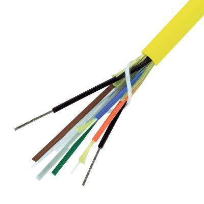 China GDTS Stranded Loose Tube Hybrid Cable Fiber Optic Cable 6 Core Optical Fiber Cable zu verkaufen