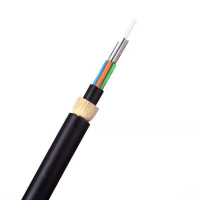 China Core Fiber Cable 6 12 24 48 96 144 Core Loose Tube Outdoor Adss Fiber Optical cable Optic Fiber 1km Cable Adss for sale