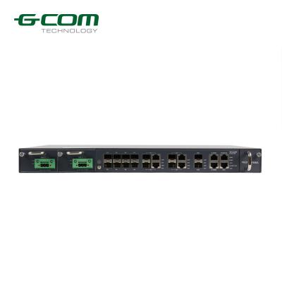 China GCOM GL5610-08P 1U Pizzabox 8 port 10G uplink gpon factory GPON OLT for sale