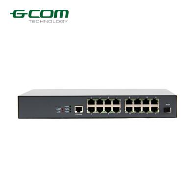 China GCOM GN2000-16 FTTH FTTx FTTB Optical Fiber VoIP CATV WIFI Gateway GPON ONU optical modem gpon ont en venta