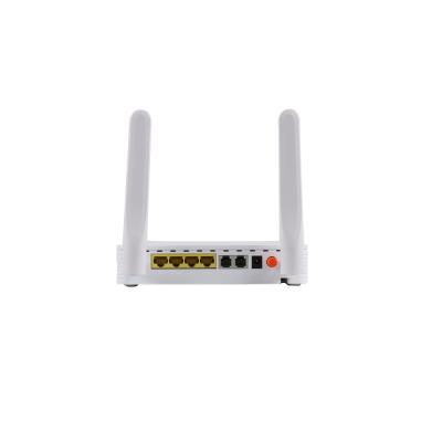 China GCOM 4 GE LAN ports 2 Voice VoIP POTS ports 2.4G + 5G Dual Band WiFi GPON ONT à venda