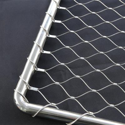 China Sustainable Net SS Rope Cable Wire Stainless Steel Architectural Wire Mesh for sale