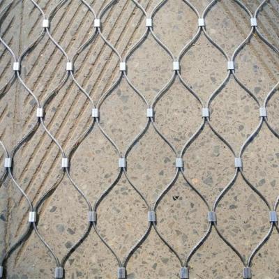 China Plain Weave Stainless Steel Rope Mesh for sale