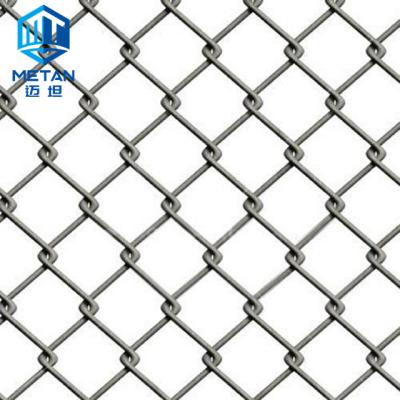 China 2021 Hot Sale Easily Assembled Hot Dipped Galvanized Strong And Sturdy Chain Link Fencing Affordable Cyclone Barrier Perimeter Security Applications for sale